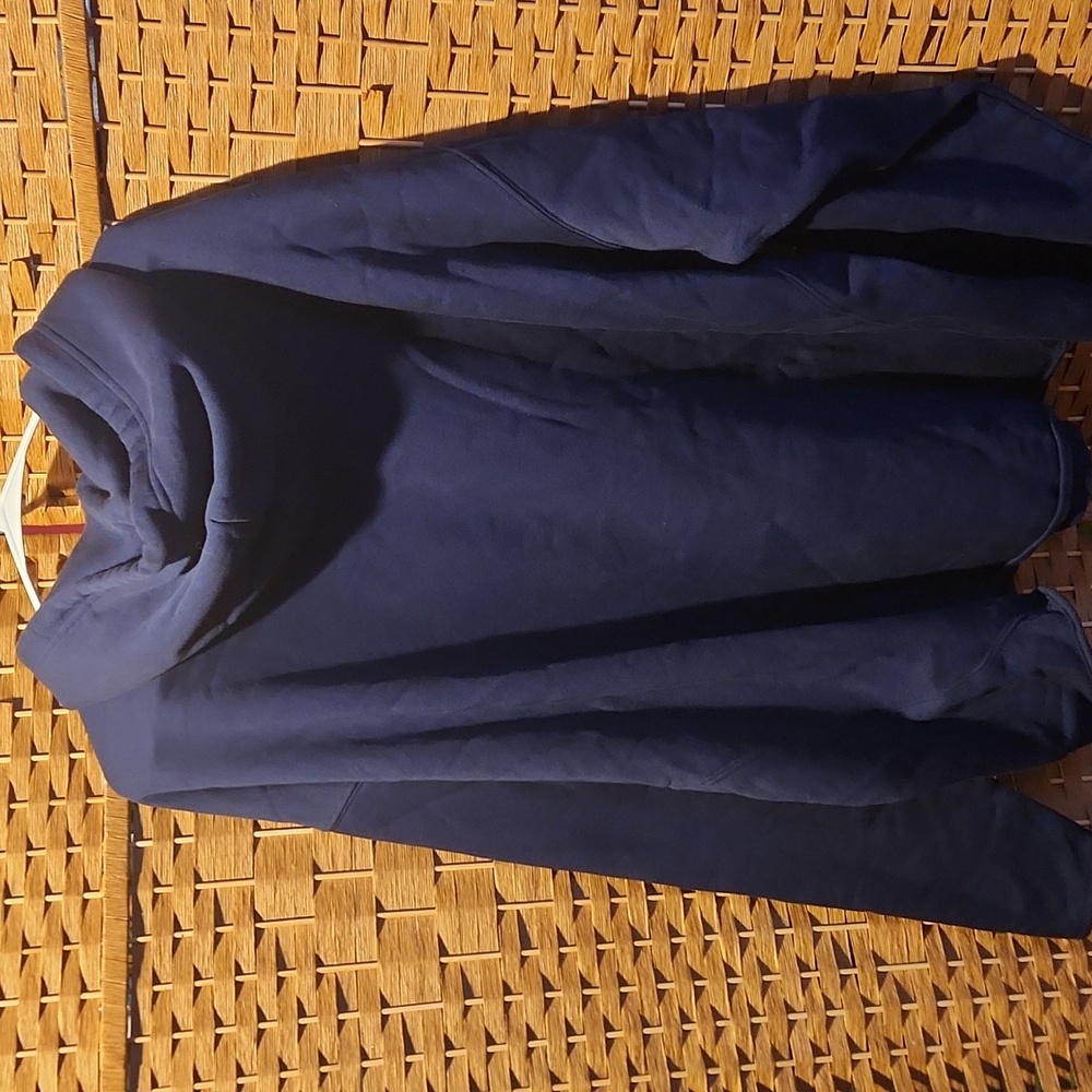Levi's Men's Relax, 3x,Fleece Utility Navy Blue and Teal Spring, Fall, Hoodie - Picture 3 of 6